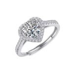 Luna Grace Amour Heart Ring