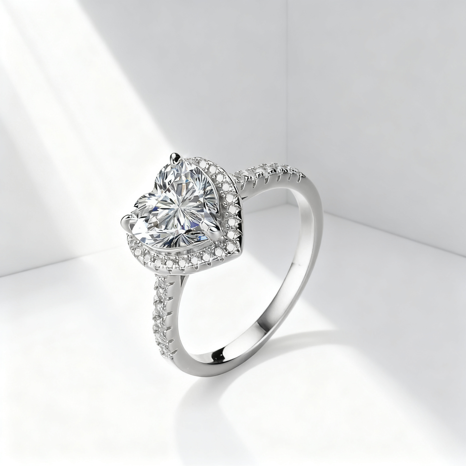 Luna Grace Amour Heart Ring - Image 5