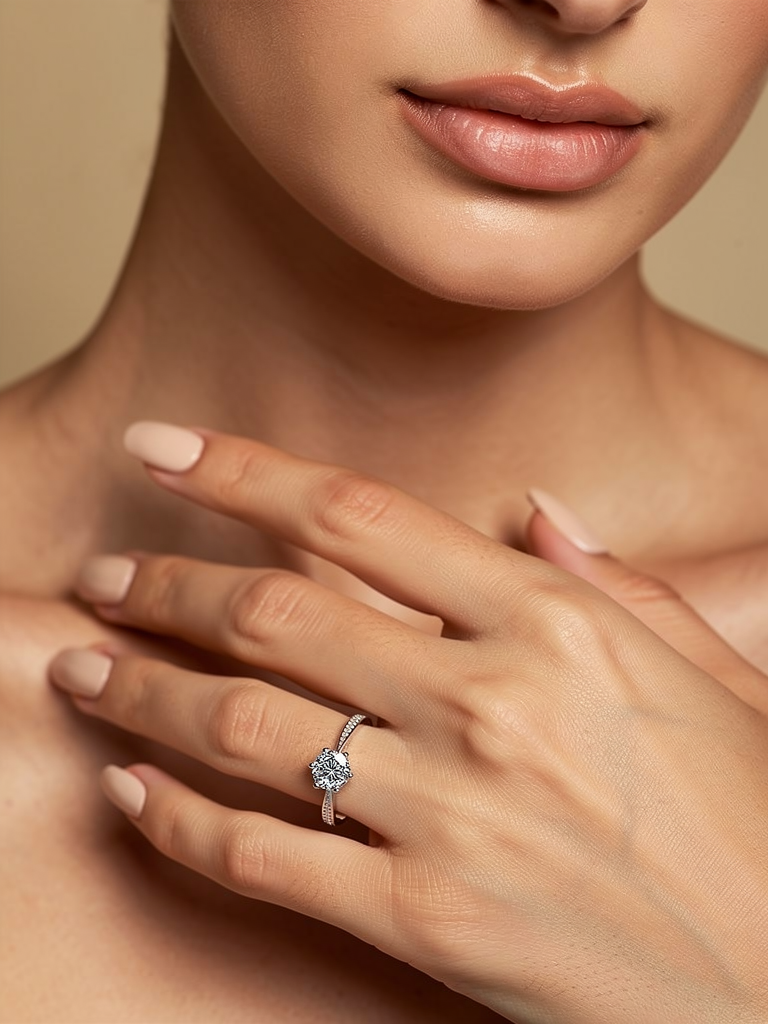 Luna Grace Classic Brilliance Ring - Image 2