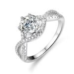 Luna Grace Infinity Twisted Ring