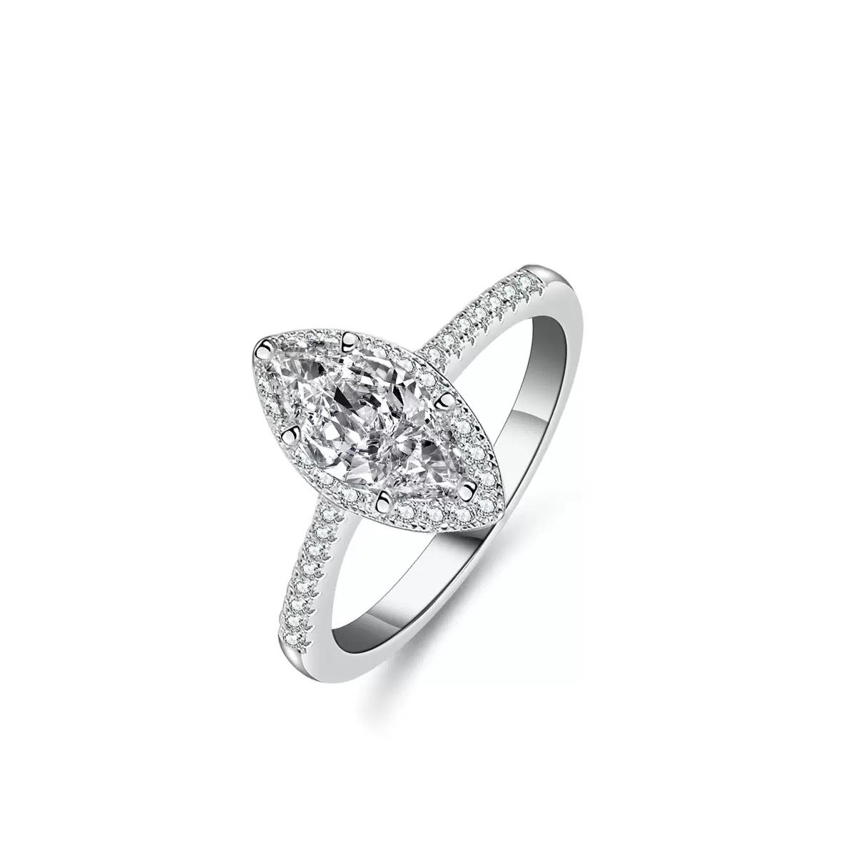 Luna Grace Celestial Teardrop Ring