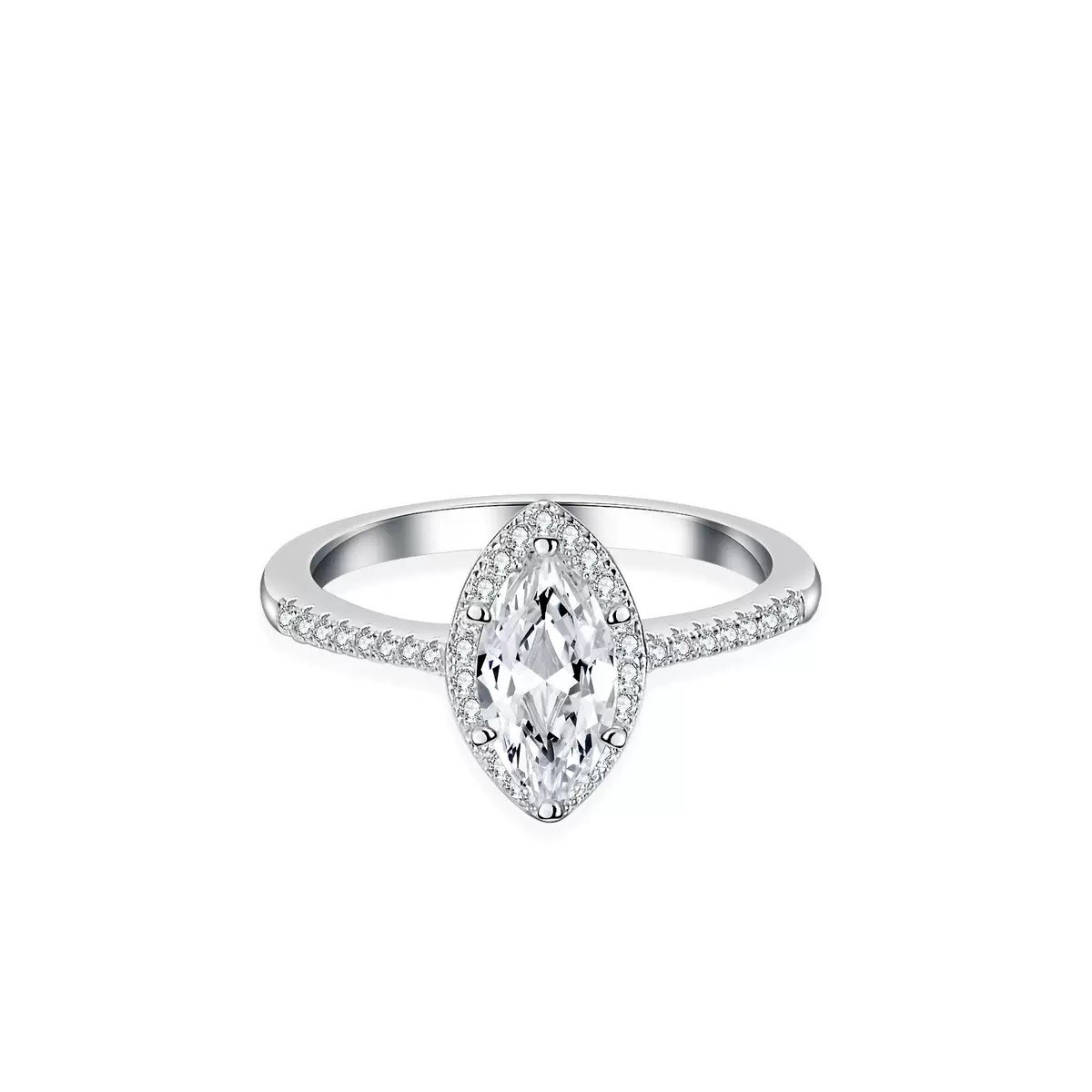 Luna Grace Celestial Teardrop Ring - Image 2